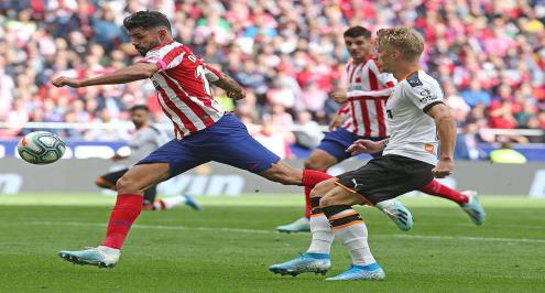 أتلتيكو يعود لنزيف النقاط بالتعادل مع إسبانيول في الليجا